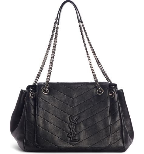 nolita medium ysl|Saint Laurent Ysl Medium Nolita Shoulder Bag in Gray .